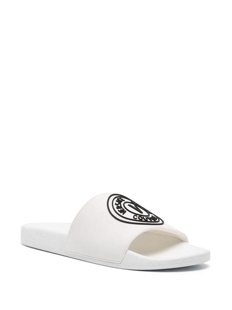 Versace Jeans Couture Logo Slides on SALE 